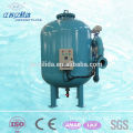 In-ground integrated sand filter for industrial water treatment